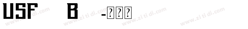 U5Font Bold字体转换
